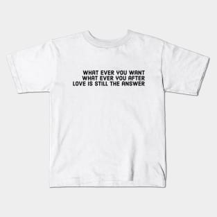 love language Kids T-Shirt